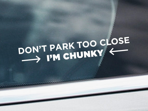 Don’t Park…decal